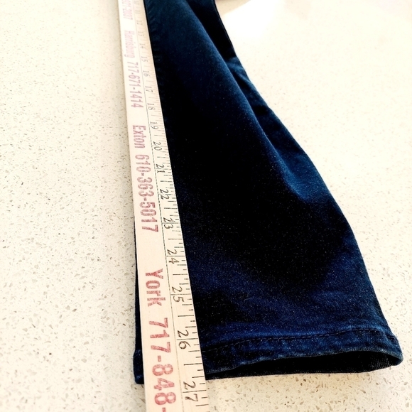 NYDJ High Rise Skinny Jeans Ankle Stretch Dark Wash Size 6 Lift x Tuck Comfort - Picture 10 of 11
